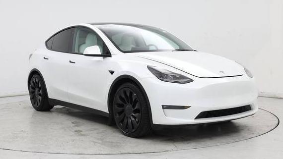 TESLA MODEL Y 2021 5YJYGDEF5MF304399 image